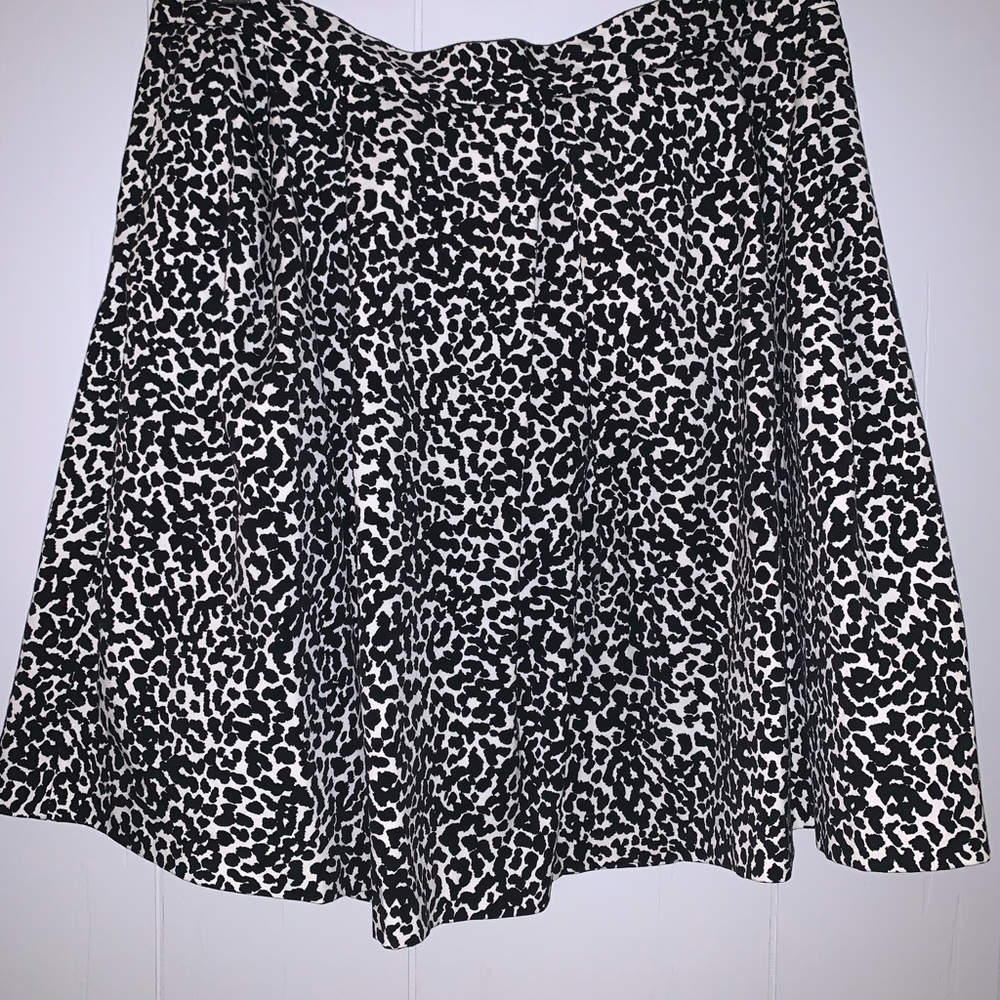 Print skirt, with pockets